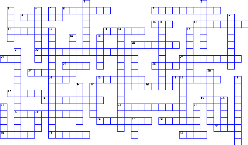 Crossword puzzle